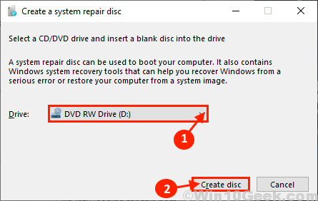 Disk Perbaikan Sistem