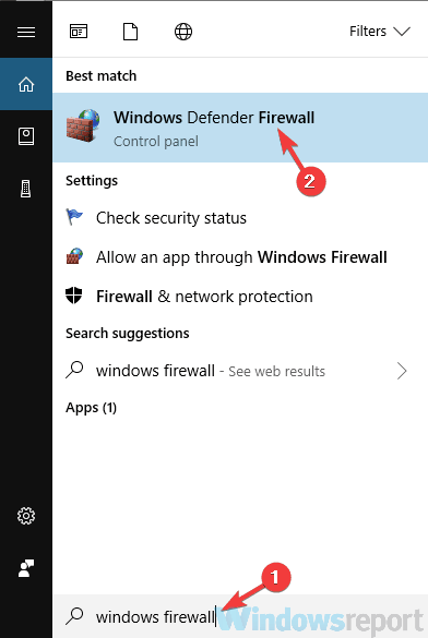 firewall zoeken vpn fout 807