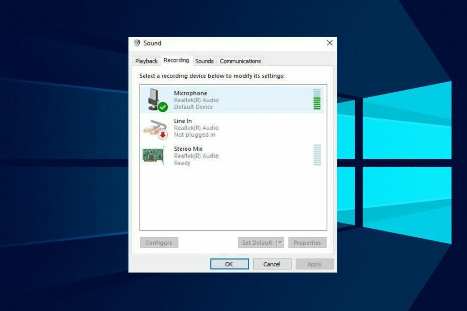 Windows 10のマイクをテストする方法