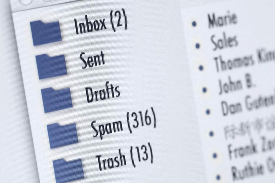 Windows Live Mail Gelen Kutusu gösterilmiyor