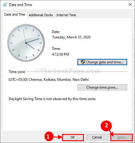 Votre horloge est en retard dans le correctif de Google Chrome