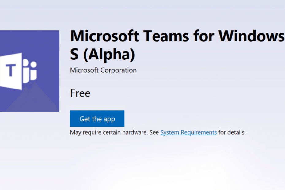 Microsoftは、Windows10用の新しいMicrosoftTeamsアプリをまもなくリリースします