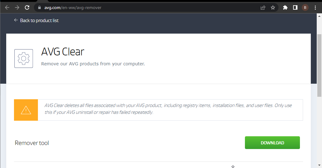 AVG Secure Browser vil ikke afinstallere: Løs det som en ekspert