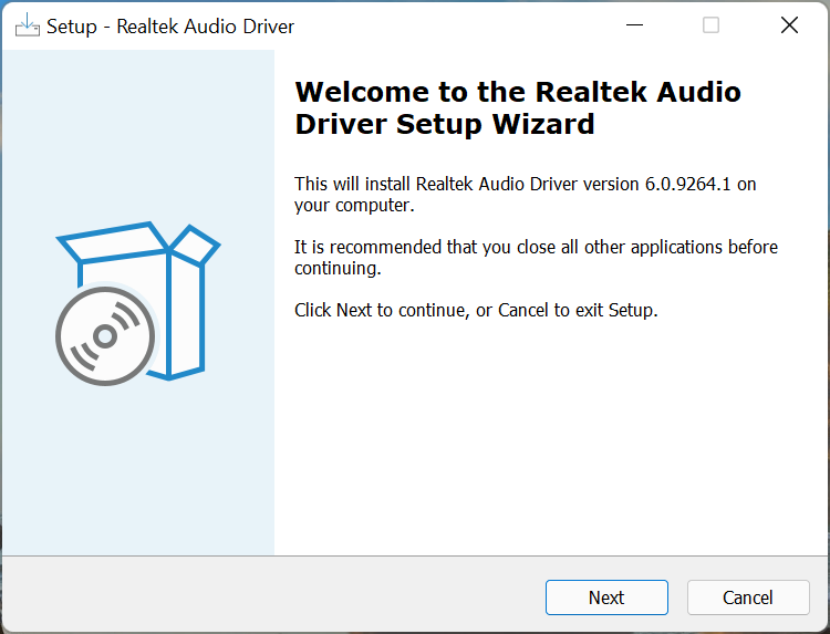 Instalasi lengkap untuk unduhan driver audio realtek windows 11