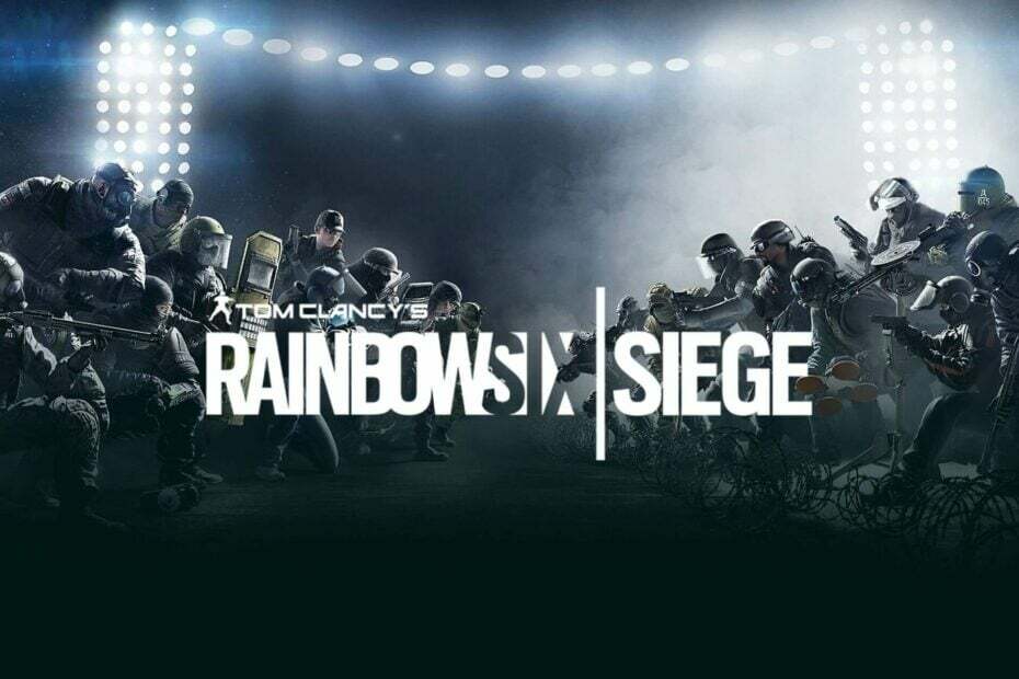 Izguba paketa Rainbow Six Siege
