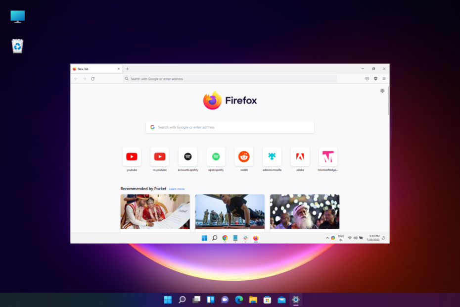 Firefox trascina e rilascia non funziona