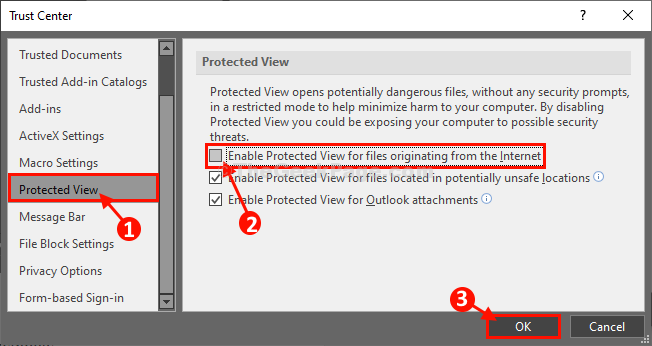 Fix Excel-filen åpner ikke problemet i Windows 10