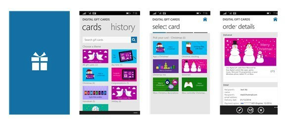 Pošljite digitalne darilne kartice za trgovine Xbox in Windows s to novo aplikacijo