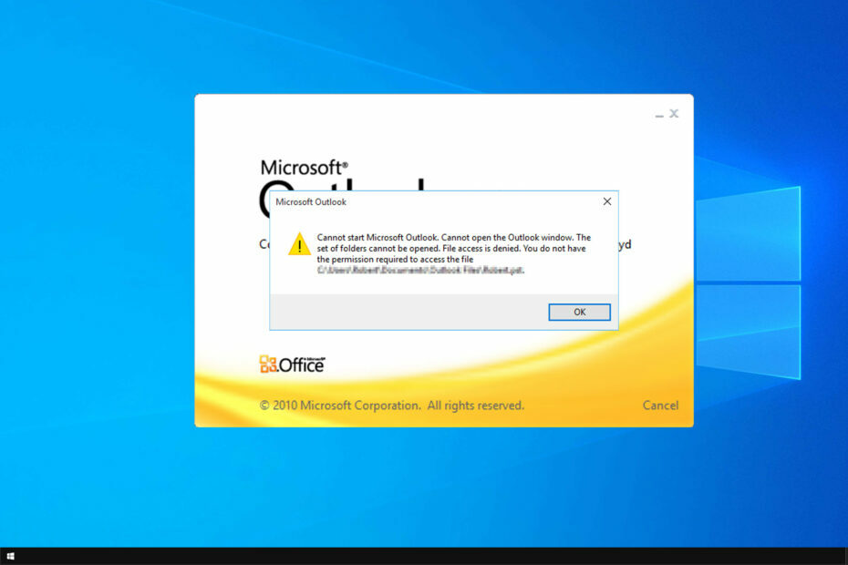 7 brzih popravaka za Outlook 2010 ne može otvoriti PST datoteke