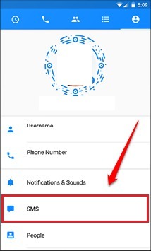 Jak czytać / wysyłać SMS-y z Facebook Messenger na Androida on