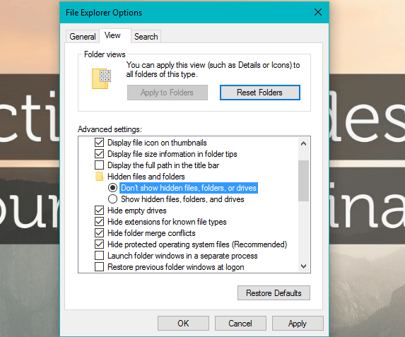 „desktop.ini“ „Windows 10“