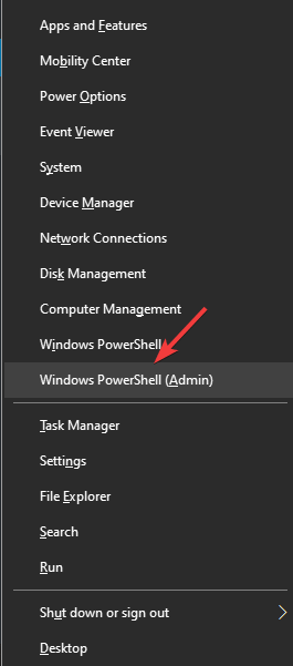 Windows PowerShell (Admin) - Sådan kontrolleres .net-version Windows-server