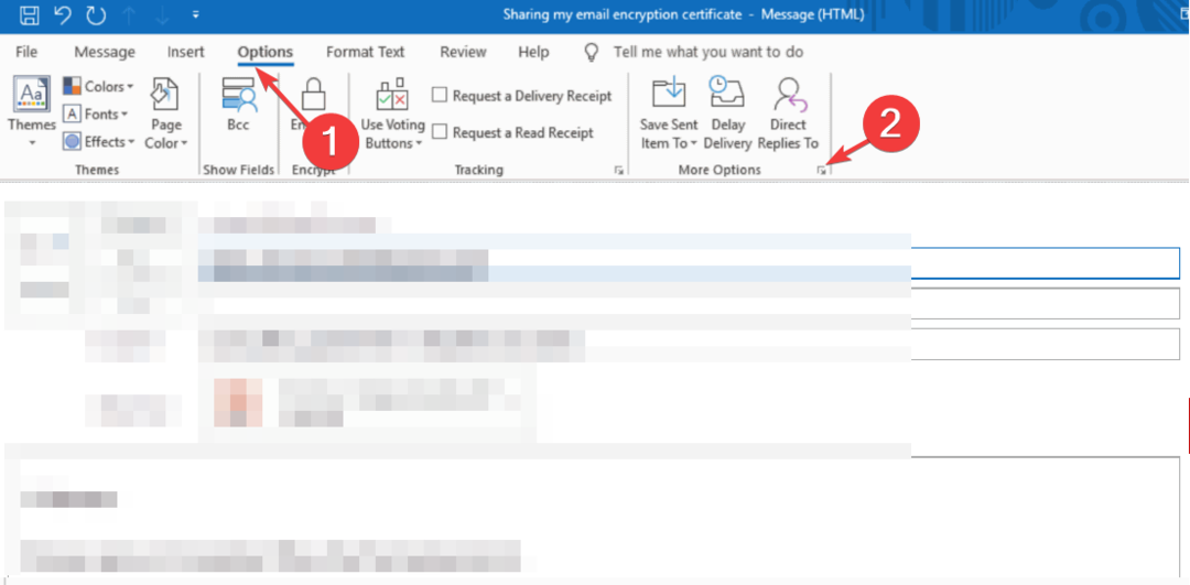 كيفية إرسال بريد إلكتروني آمن في Outlook [الدليل الكامل]