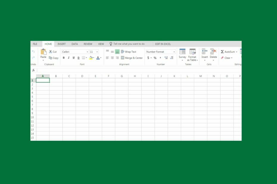 Javítás: Az Esc billentyű leállt az Excel 365-ben
