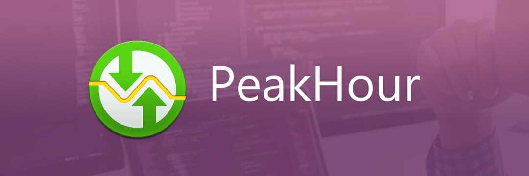 Nejlepší monitor šířky pásma PeakHour pro Mac
