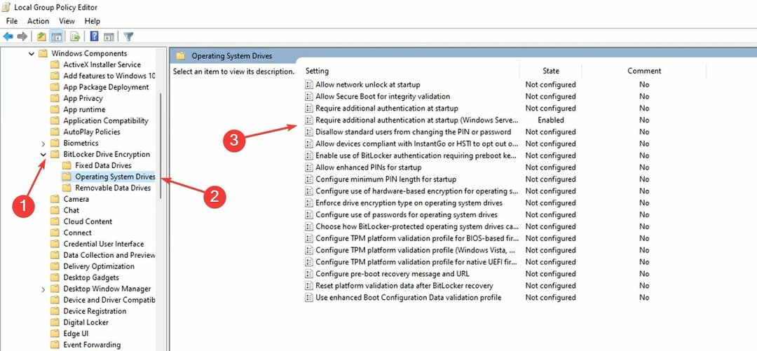 Haga doble clic para corregir Error al abrir la herramienta del panel de control de BitLocker Windows 11