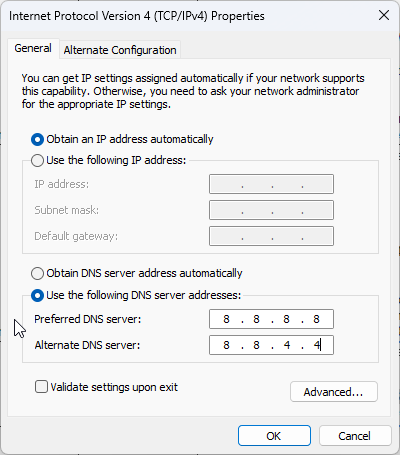 Google Public DNS- kiireimad DNS-serverid 