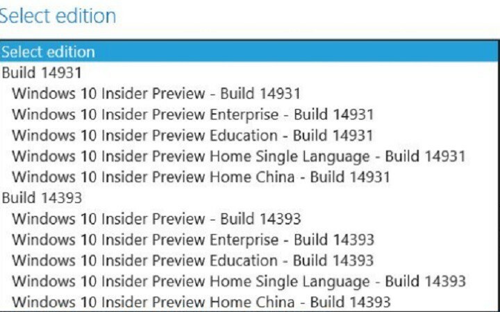 Nu downloaden Windows 10 Redstone 2 ISO-bestanden