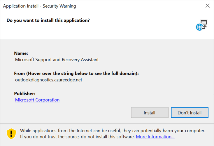 Microsofti sõna installimise tõrkeotsing