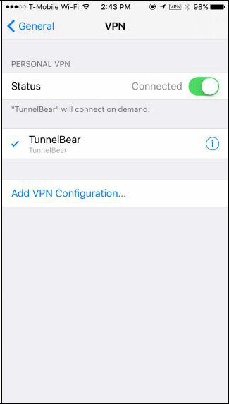 iOS VPN