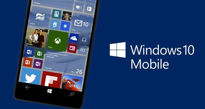Windows 10 Mobile turuosa ulatub 14% -ni, kasum 3%