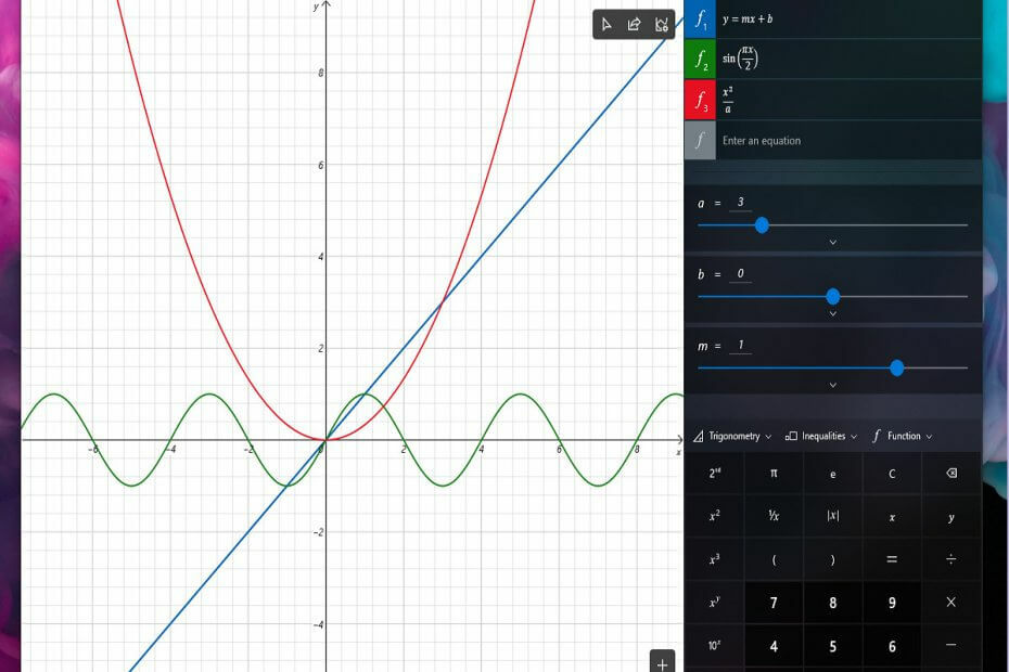 Виндовс 10 изворни графички калкулатор
