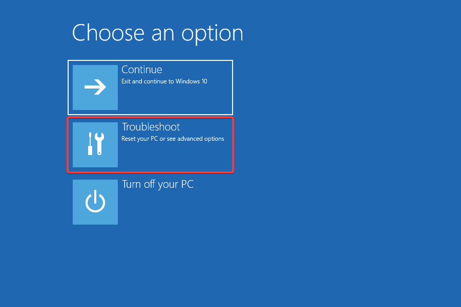 Lösung der Probleme beim Reparieren von Windows 10