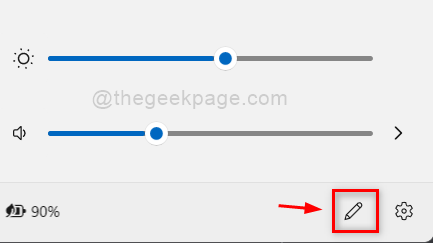 Haga clic en Editar configuración rápida del botón