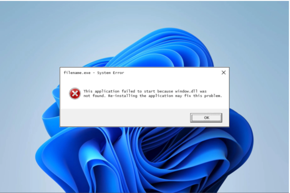 archivos dll nie działa w systemie Windows 11