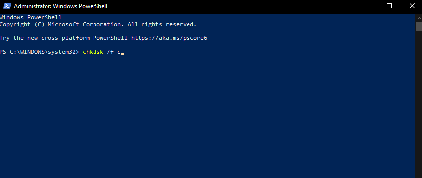 Εντολή PowerShell - Πώς να διορθώσετε ένα νεκρό SSD