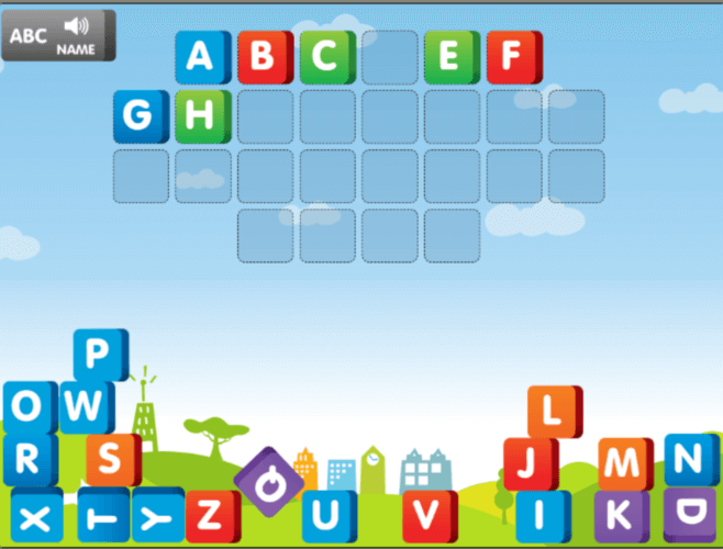 permainan alfabet