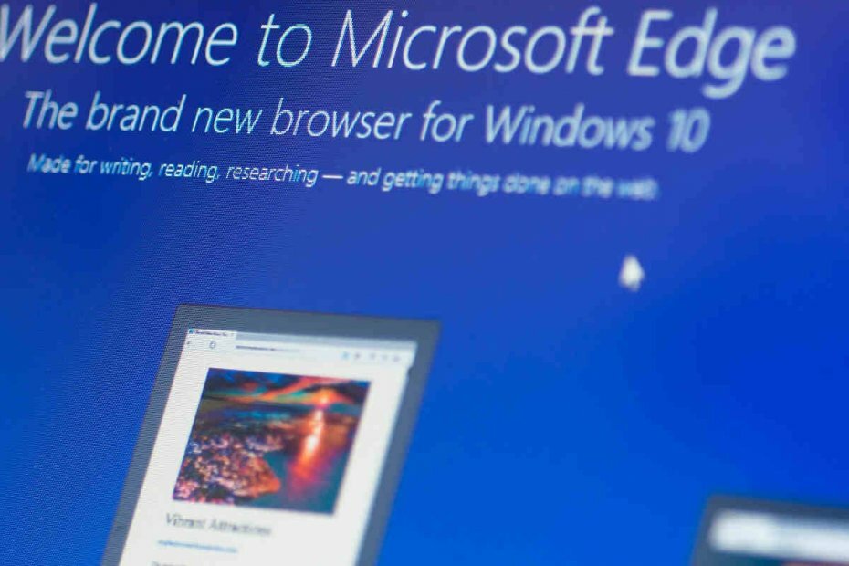 Microsoft Edge reklaam Windows 10-s