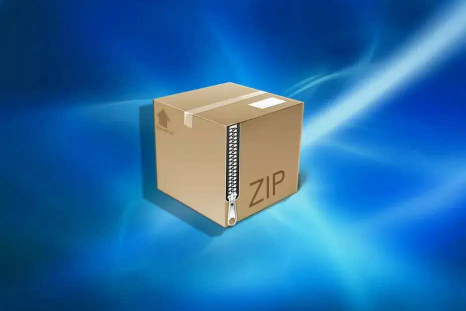 Исправить ZIP-файл не открывается
