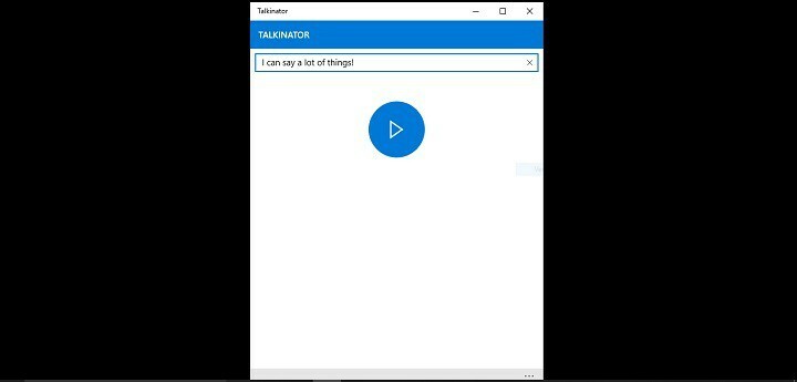 Talkinator to przydatne narzędzie do zamiany tekstu na mowę dla systemu Windows 10