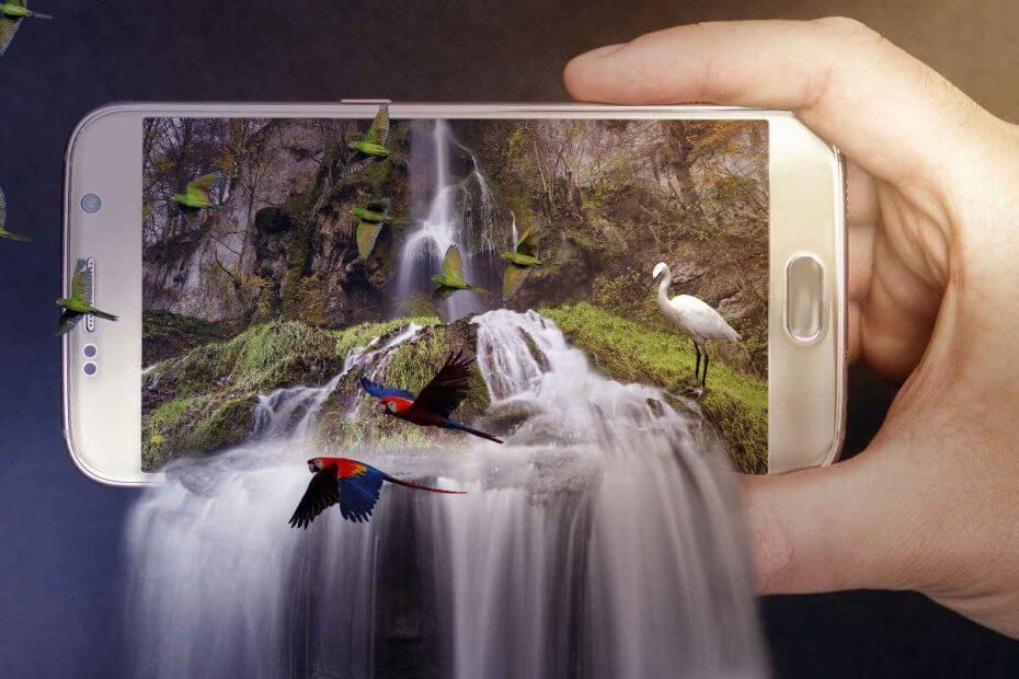 Kamery Surface Duo do przechwytywania stereoskopowych obrazów 3D