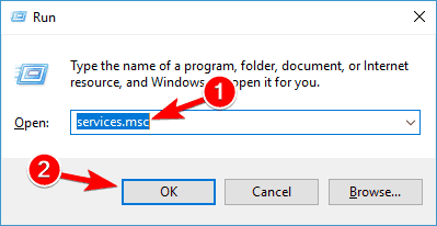 Et problem førte til at programmet sluttet å fungere riktig Outlook