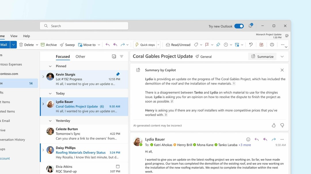 Copilot v aplikaci Outlook: Vše, co o něm potřebujete vědět