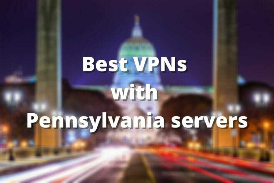 Najboljši VPN s strežniki v Pensilvaniji
