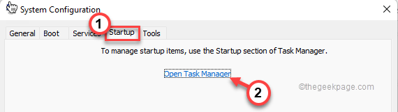 Άνοιγμα Task Manager Min
