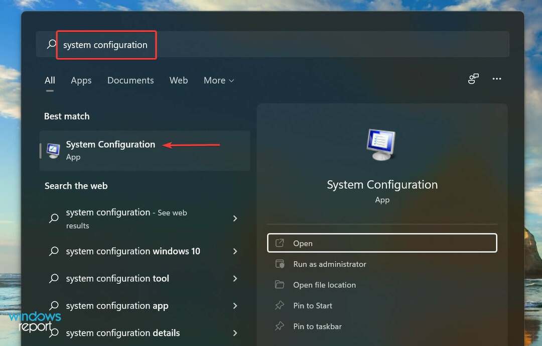 Systeemconfiguratie om Windows 11 te repareren die niet alle ram gebruikt