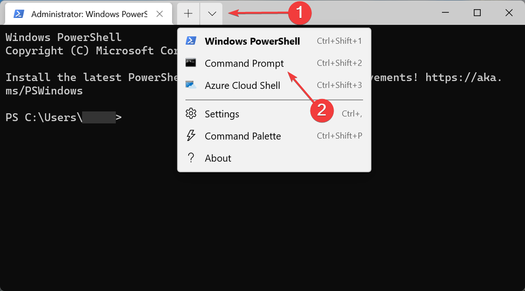 Avaa komentokehote Windows 11:een lisätäksesi toissijaisen IP-osoitteen