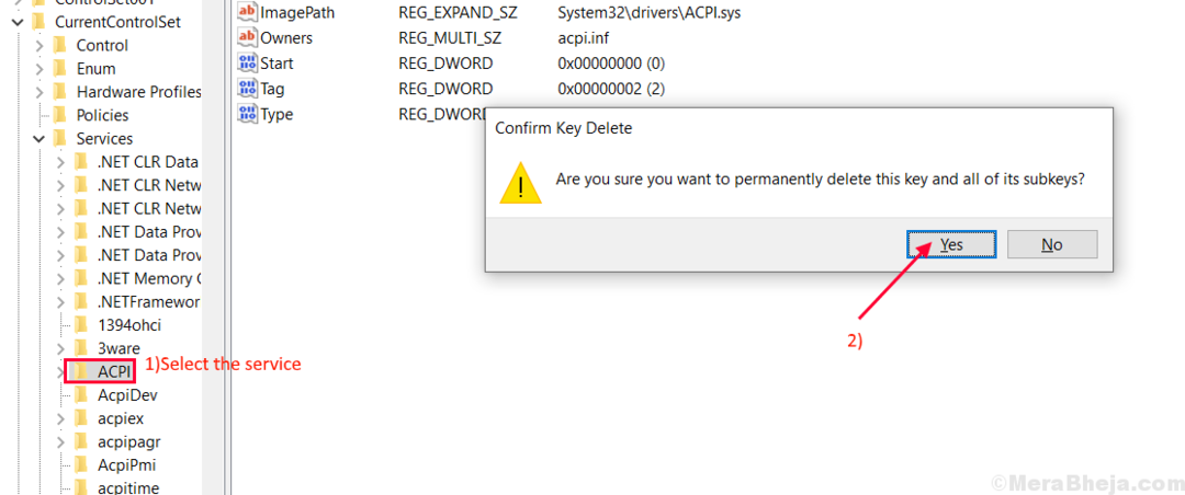 Ispravite pogrešku 1067 Postupak je neočekivano završen u sustavu Windows 10