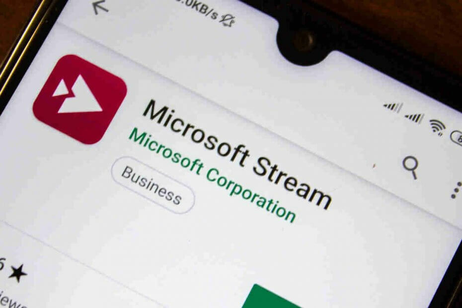 Microsoft Stream-App