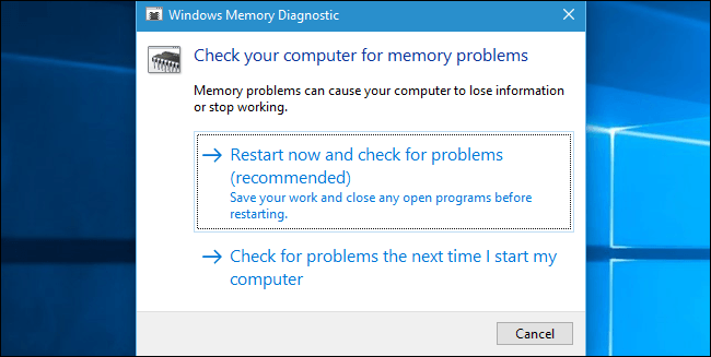 windows_memory_diagnostic_tools