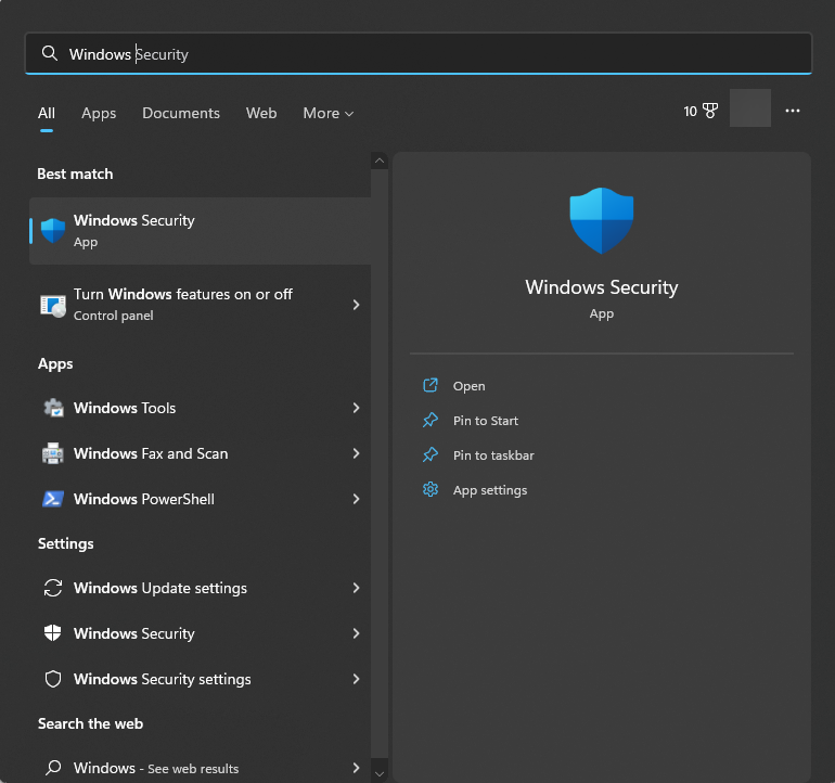 Windows Security åpner Clipsp.sys