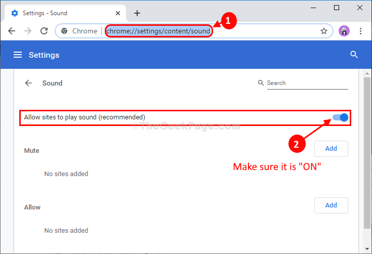 Düzeltme: Google Chrome'da ses yok