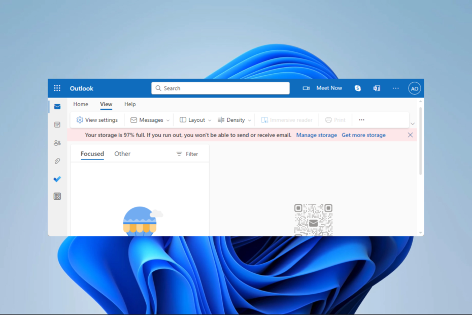 widok programu Outlook nie wyświetla treści wiadomości e-mail