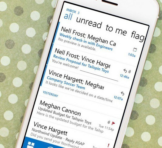 ดาวน์โหลด Outlook Web App สำหรับ iPhone, iPad