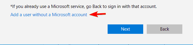 agregar un usuario sin una cuenta de Microsoft Microsoft Edge no maximizará