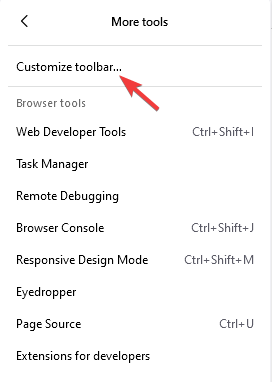 Personalizar la barra de herramientas